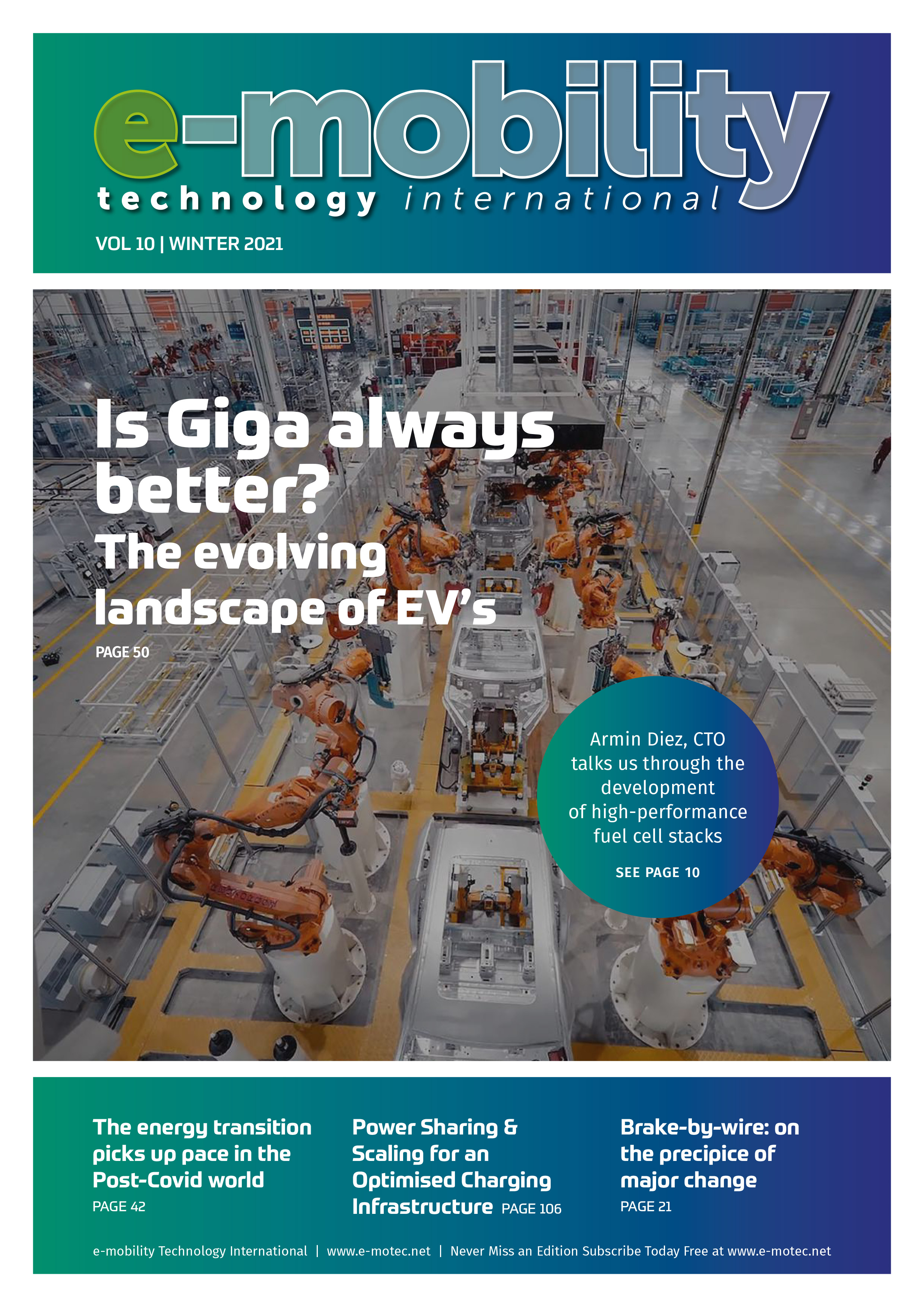 e-Mobility Technology International, Volume 10 Issue Winter 2021
