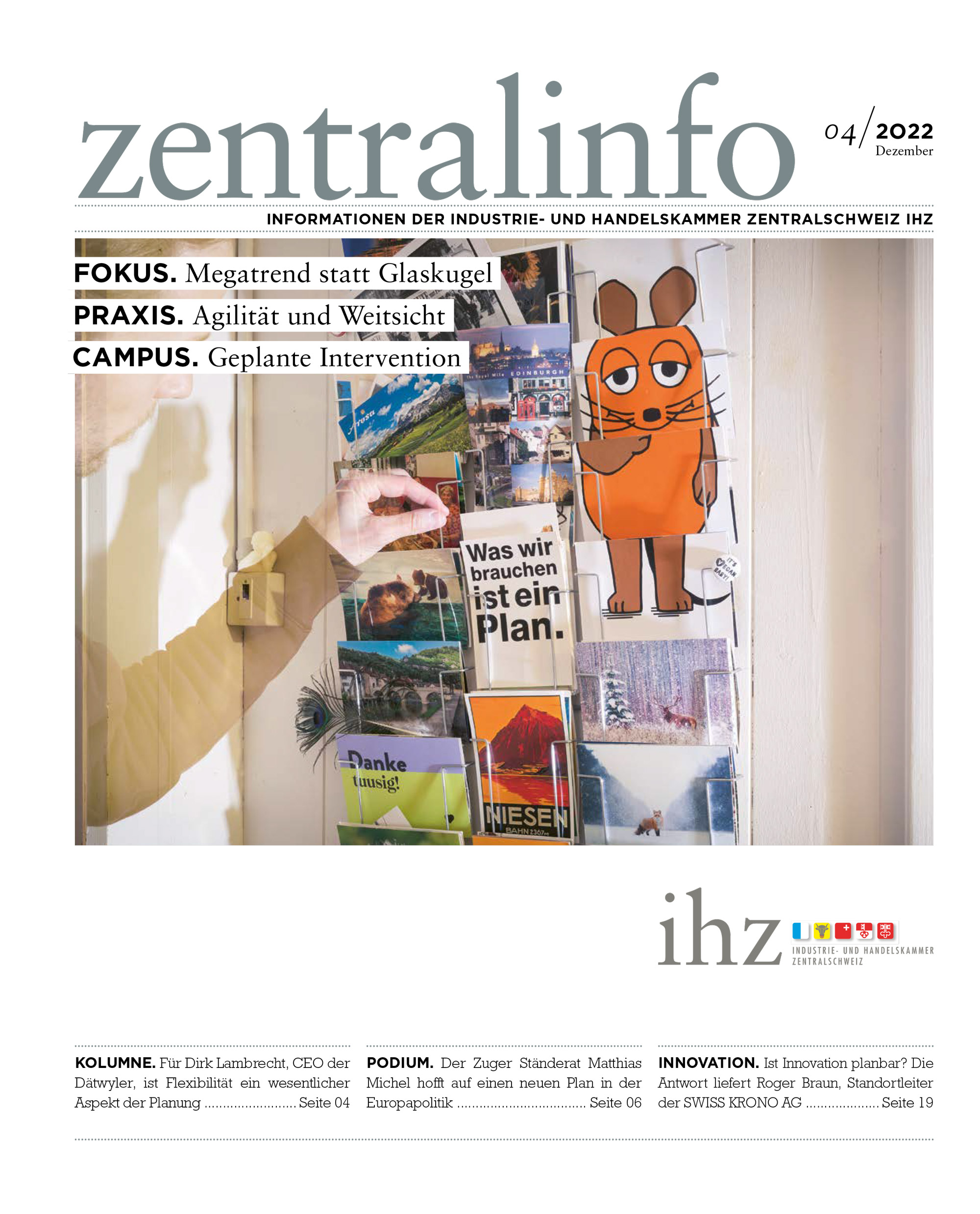 IHZ Zentralinfo, Volume 2022 Issue 04