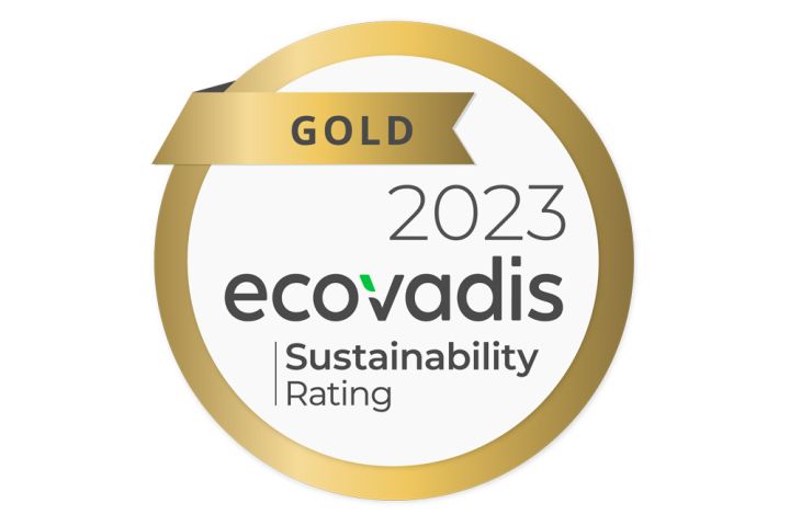 EcoVadis Gold Award 2023
