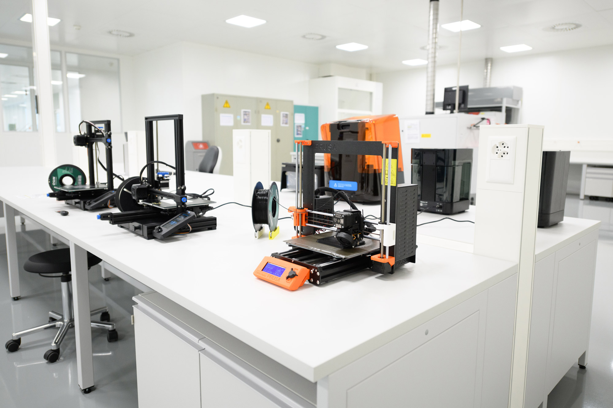 3D printers for prototyping in innovation projects 