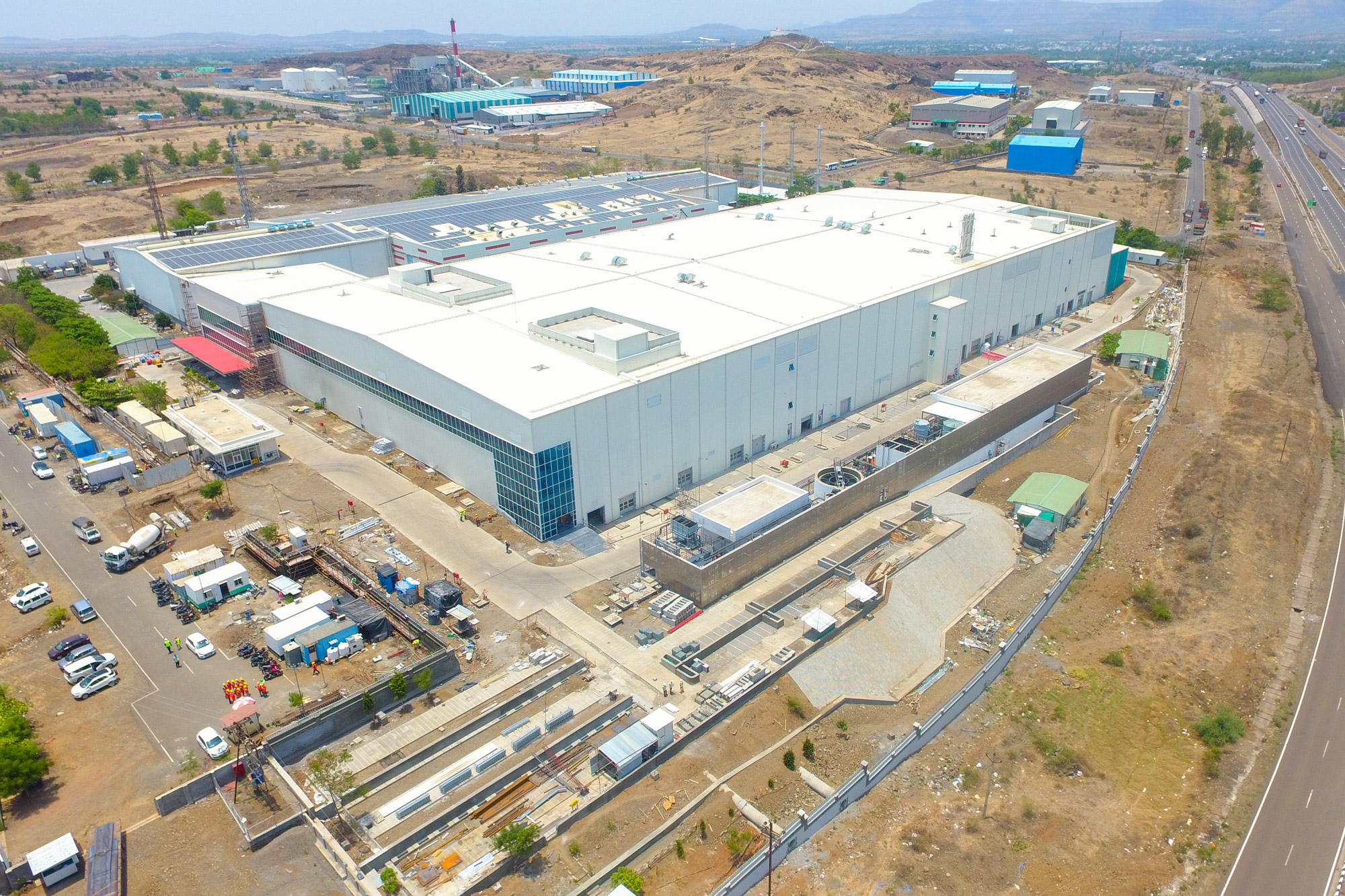 Double capacity at production operation in Pune, India