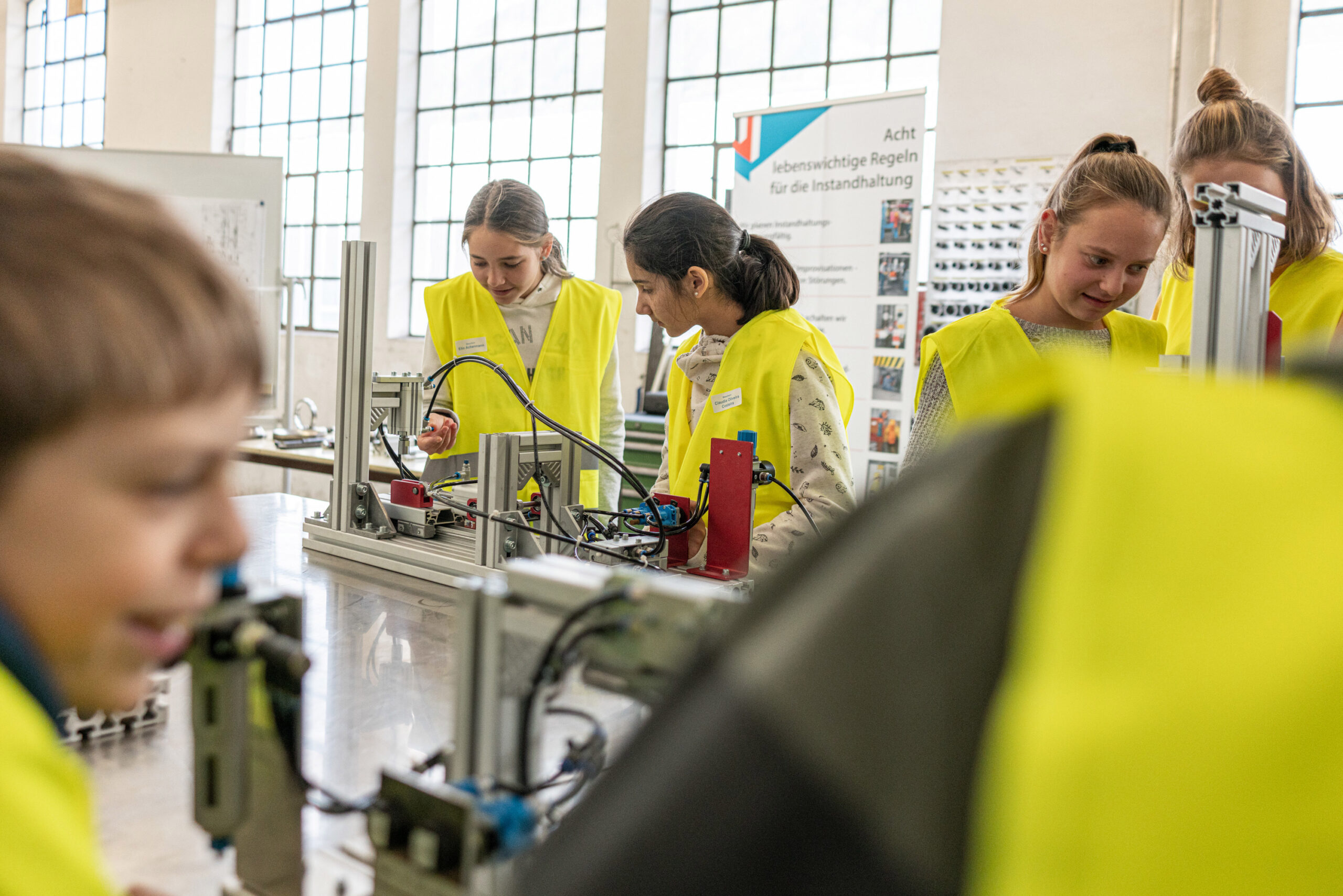 Zukunftstag für Einblicke bei Dätwyler