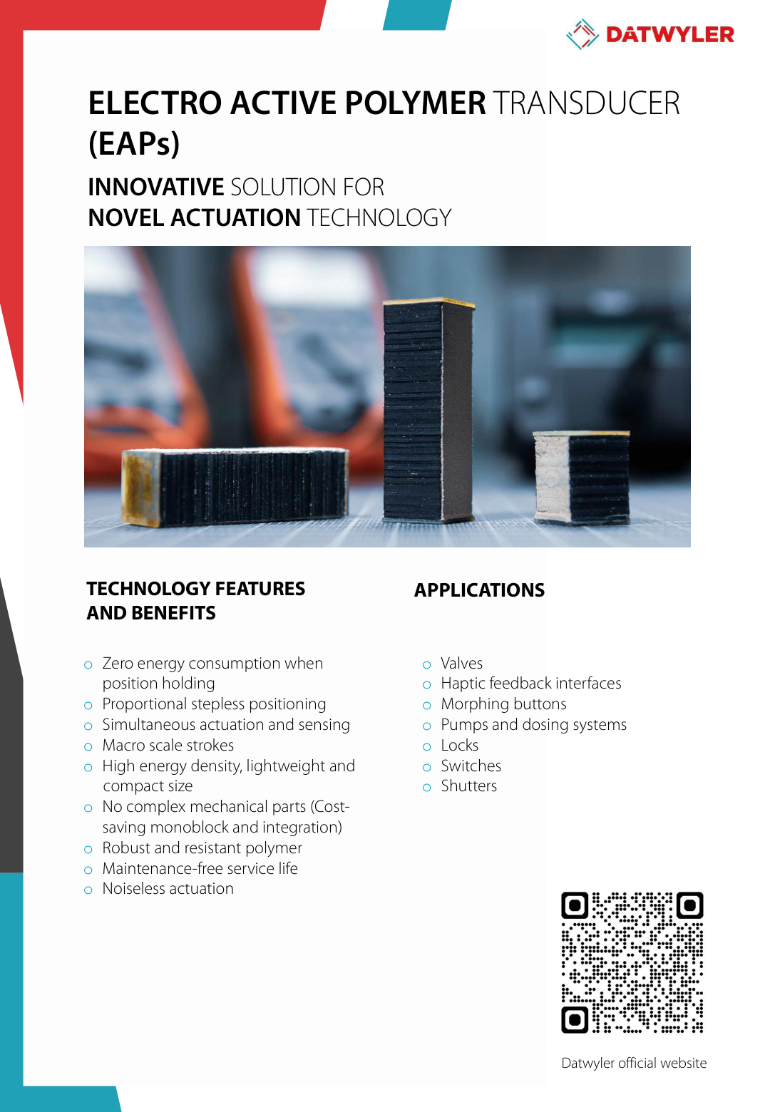 Electro Active Polymer (EAPs)